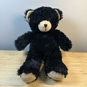 Build-A-Bear Black Midnight Moon Retired Stuffed Animal Collectible 16” Plush